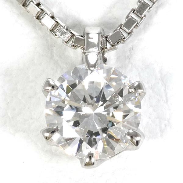 ネックレス PT PT850 ダイヤ 0.332 VVS2 鑑定書 総重量約3.0g 約42cm 