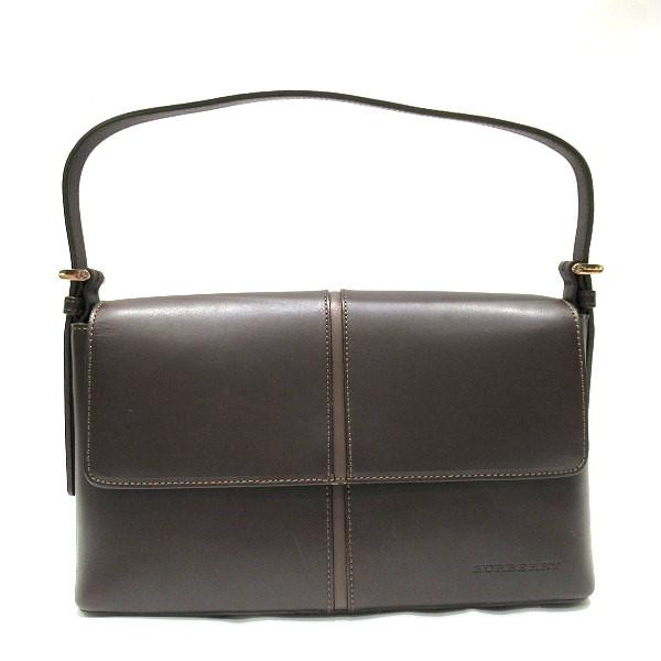 バーバリー Burberry ブラウン レザー バッグ ショルダーバッグ 