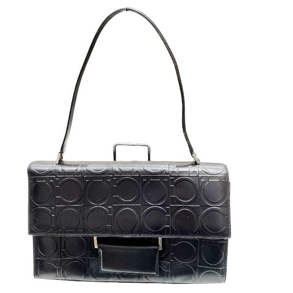 フェラガモ ガンチーニ BA21 0854 バッグ ハンドバッグ レディース【中古】 フェラガモ ガンチーニ BA21 0854 バッグ ハンドバッグ レディース