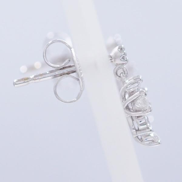 ピアス K18 18金 WG ホワイトゴールド ダイヤ 0.15×2 ピアス K18 18金 WG ホワイトゴールド ダイヤ 0.15×2