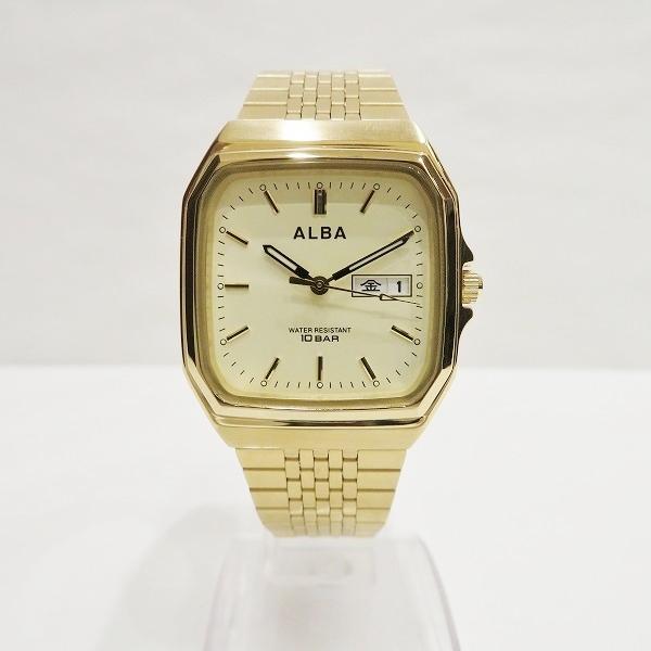 セイコー アルバ 7n33 K003 クォーツ シャンパンゴールド 時計 腕時計 メンズ 未使用品 中古 ワンダープライス Yahoo 店 通販 Yahoo ショッピング