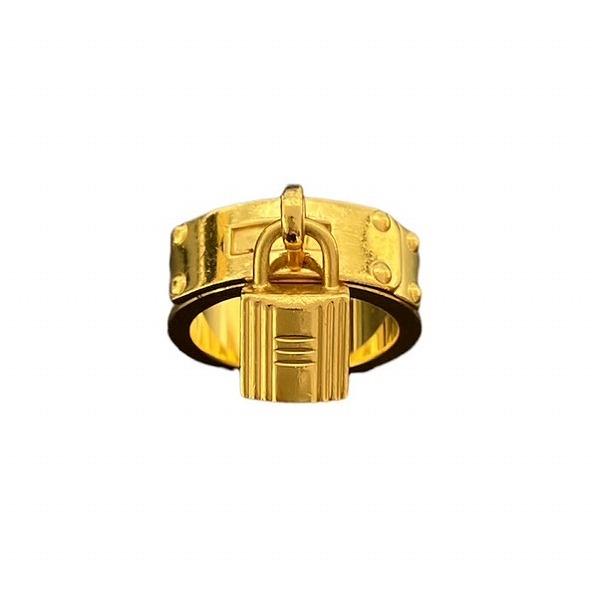 HERMES エルメス Hermes ケリー ゴールド×キャメル カデナモチーフ 