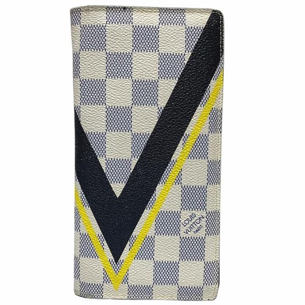 ヴィトン　ダミエコースト　ポルトフォイユブラザ　長財布　二つ折り LOUIS VUITTON ルイヴィトン Louis Vuitton ダミエコースト