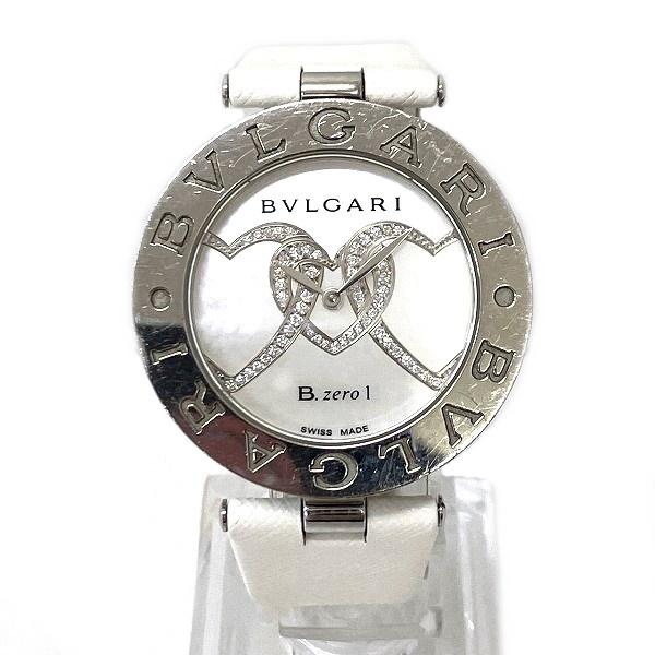 BVLGARI ブルガリ ビーゼロワン BZ35S クォーツ トリプルハートダイヤ  