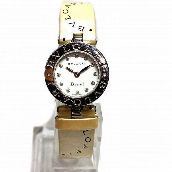 BVLGARI ブルガリ ビーゼロワン 12Pダイヤ BZ22S クォーツ 時計 腕時計 