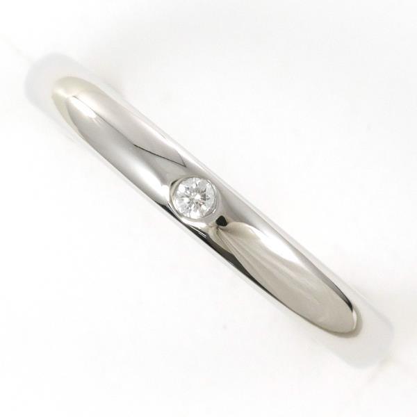 TIFFANY&Co. リング ティファニー PT950 指輪 11号 ダイヤ 総重量約5.5 