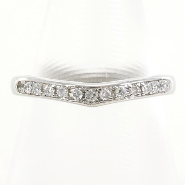 リング エクセルコダイヤモンド PT900 指輪 9号 ダイヤ 0.136 総重量約  