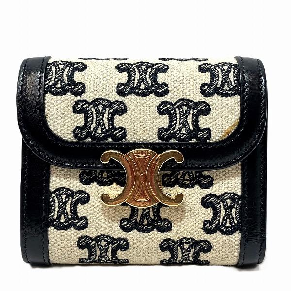 セリーヌ CELINE トリオンフ スモールフラップ ウォレット セリーヌ CELINE トリオンフ スモールフラップ ウォレット