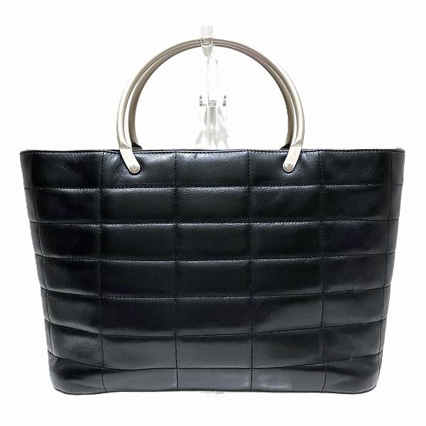 シャネル CHANEL チョコバー ラムスキン バッグ ハンドバッグ トート 