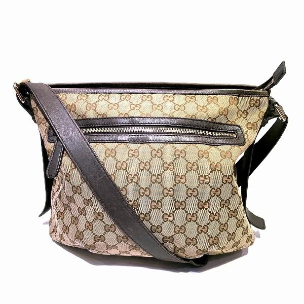 中古・古着通販】GUCCI (グッチ) アビー GGキャンバス ショルダー  