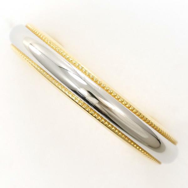 TIFFANY&Co. リング ティファニー ミルグレイン PT950 K18YG 指輪 8号 