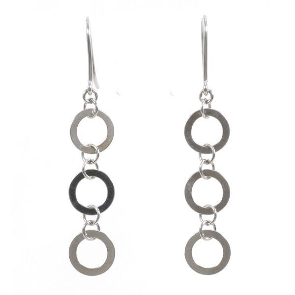 ピアス K18 18金 WG ホワイトゴールド 総重量約1.5g : ワンダー  