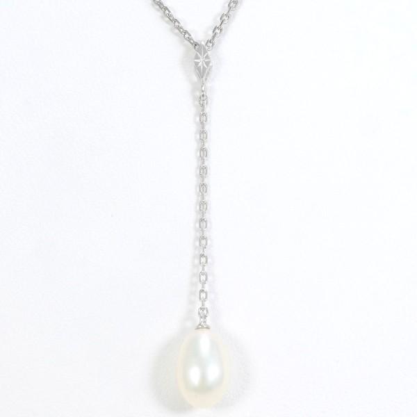 MIKIMOTO ネックレス ミキモト ペルリータ K18WG パール(真珠) 総重量  