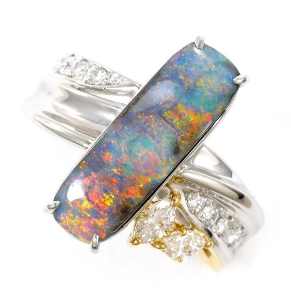 オパール指輪奥村佳彦デザイン