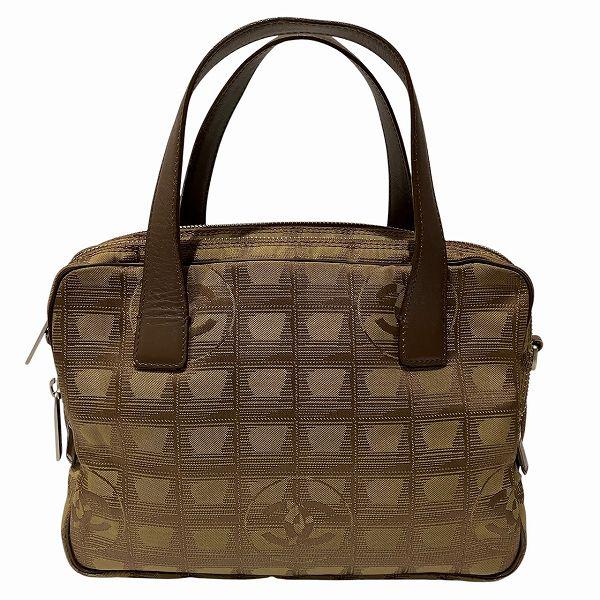 CHANEL（シャネル） ニュートラベルライン カーキ×ブラウン バッグ
