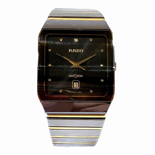 RADO DIASTER メンズ腕時計 ブラック