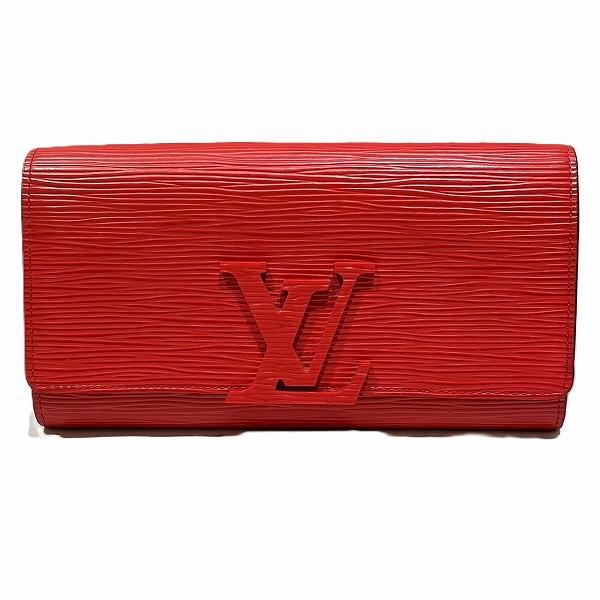 【美品】ルイヴィトン 長財布　エピ ポルトフォイユ ルイーズ ブラック　LV 美品】ルイヴィトン 長財布 エピ ポルトフォイユ ルイーズ