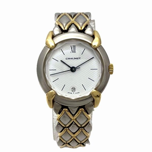 CHAUMET ショーメ グリフィス デイト クォーツ 時計 腕時計