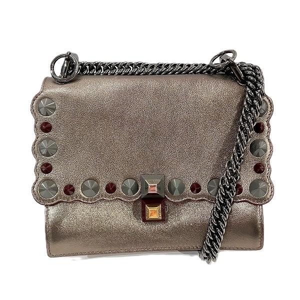 フェンディ FENDI キャナイ 8M0381 バッグ ショルダーバッグ レディース【中古】 FENDI（フェンディ） キャナイ 8M0381 バッグ ショルダーバッグ