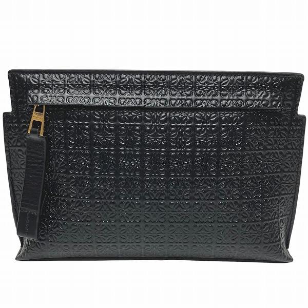 anb ロエベ LOEWE アナグラム ポーチ クラッチバッグ セカンド