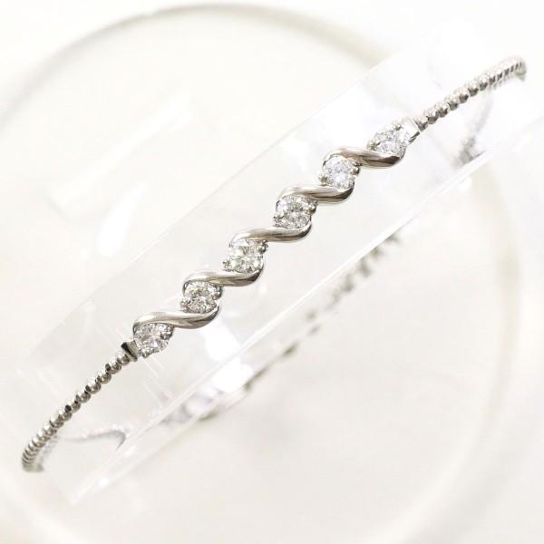 K18WGダイヤモンドブレスレット値下げ中！（最終） K18WGダイヤモンドブレスレット値下げ中！（最終） K18WGダイヤモンド