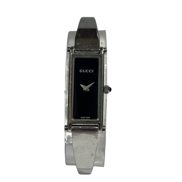GUCCI 腕時計 1500 L ブラック GUCCI グッチ 1500L クォーツ ブラック文字盤 時計 腕時計