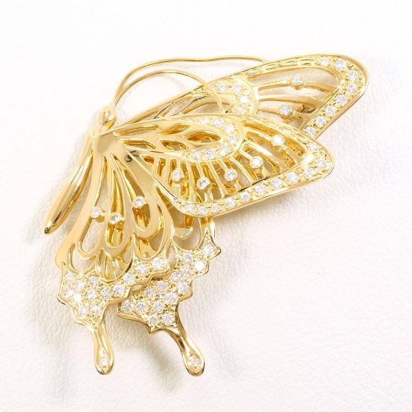 ブローチ K18 YG イエローゴールド