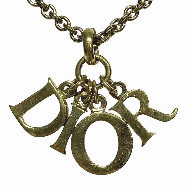 ディオール ロゴ ネックレス ブランド小物 レディース 中古