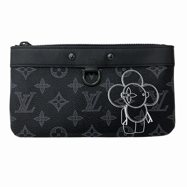 ルイヴィトン Louis Vuitton モノグラムエクリプス ポシェットアポロPM ヴィヴィエンヌ ポーチ M62897 ブランド小物 ポーチ メンズ バッグ【中古】 LOUIS VUITTON（ルイ・ヴィトン） モノグラムエクリプス ポシェット