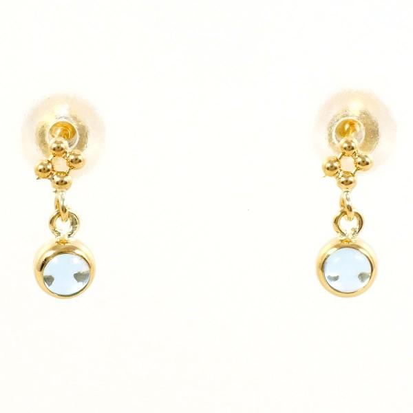 K18 18金 YG イエローゴールド ピアス ダイヤ 0.05 総重量約0.1g 中古  