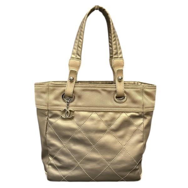 シャネル CHANEL パリビアリッツ トートPM シルバー金具 バッグ トートバッグ ハンドバッグ レディース【中古】 CHANEL（シャネル） パリビアリッツ トートPM シルバー金具 バッグ