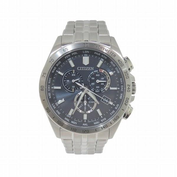 シチズン エコドライブ E660-S119944 電波ソーラー クロノグラフ