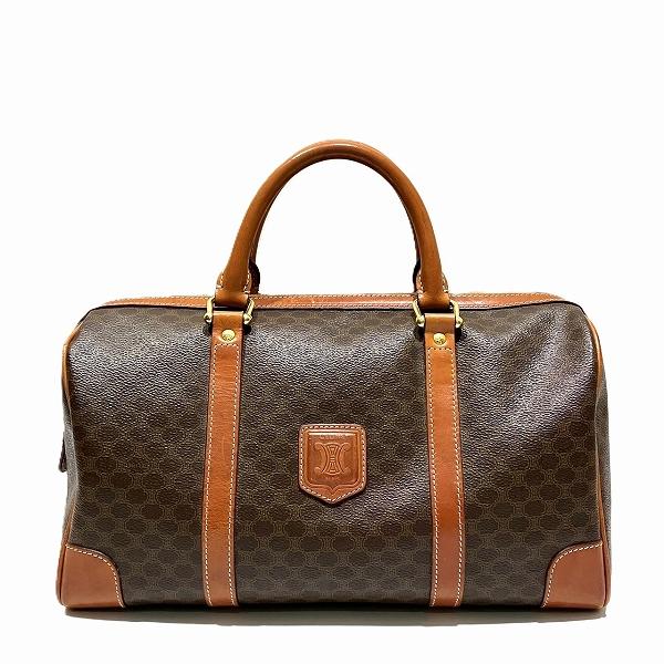 オールドセリーヌ　ボストンバッグ　CELINE マカダム セリーヌ CELINE マカダム バッグ ボストンバッグハンドバッグ