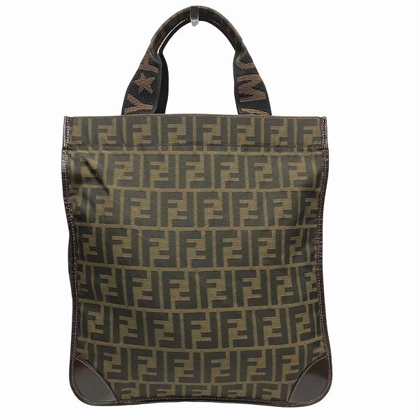 フェンディ FENDI ズッカ 折り畳み バッグ トートバッグ エコバッグ ユニセックス【中古】 FENDI（フェンディ） ズッカ 折り畳み バッグ トートバッグ エコバッグ