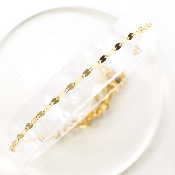 18金 YGブレスレット 最安値】K18 18金 18k YG ロープブレスレット