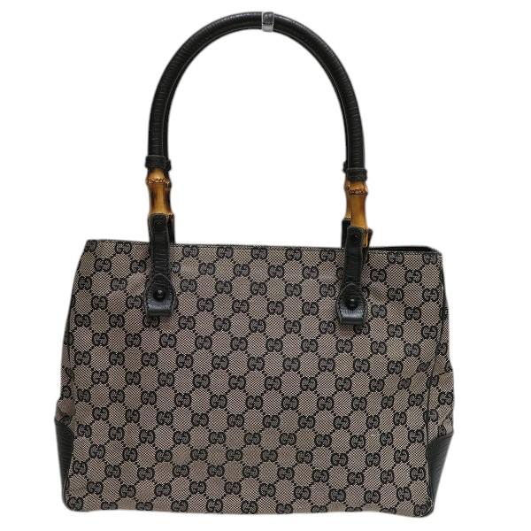 2498 GUCCI グッチ バッグ キャンバス バンブー GG 112526 GUCCI（グッチ） バンブー 112526 GGキャンバス バッグ ショルダー