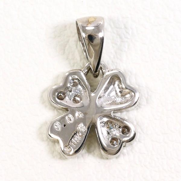 Folli Follie（フォリフォリ） ペンダントトップ 18K WG ダイヤ 0.04 