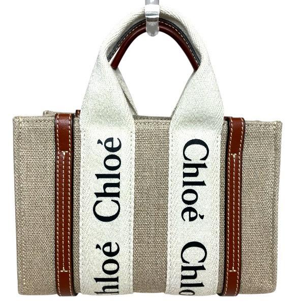 クロエ Chloe ウッディ ミニトート バッグ トートバッグ ショルダー