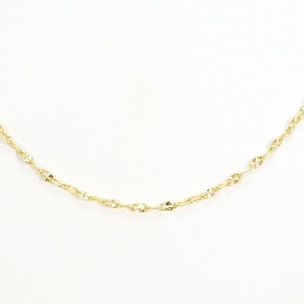 【18金イエローゴールド】ネックレス 御徒町購入 レディース　YG 18k ネックレス K18 18金 YG イエローゴールド 総重量約1.5g 約65cm