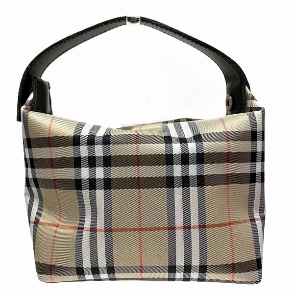 BURBERRY（バーバリー） ハンドバッグ ノバチェック ナイロン×レザー