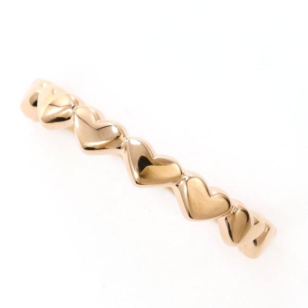 リング K10 10金 PG ピンクゴールド 指輪 5号 総重量約0.8g : ワンダー