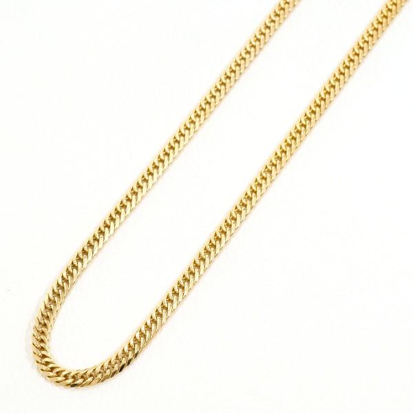 ネックレス K18 18金 YG イエローゴールド 約52cm 喜平 キヘイ 6面