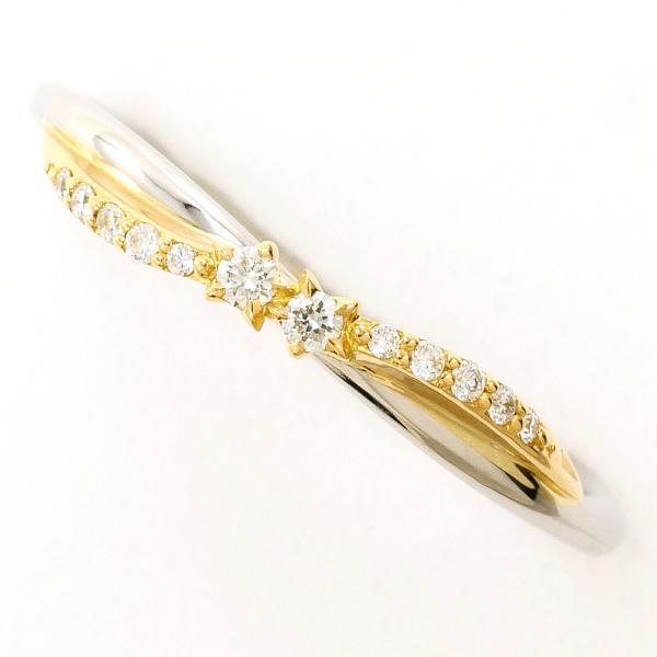 スタージュエリー STAR JEWELRY リング・指輪 PT950/プラチナ K18YG 11