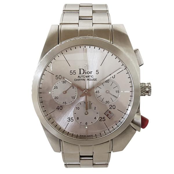 クリスチャンディオール Christian Dior シフルルージュクロノグラフ