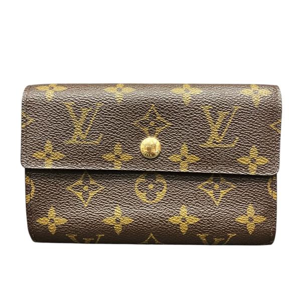 ルイ ヴィトン モノグラム ポルトフォイユ アレクサンドラ 三つ折り財布 M60047 PVC レディース LOUIS VUITTON 【1-0207737】 LOUIS VUITTON（ルイ・ヴィトン） ポルトフォイユ アレクサンドラ 三