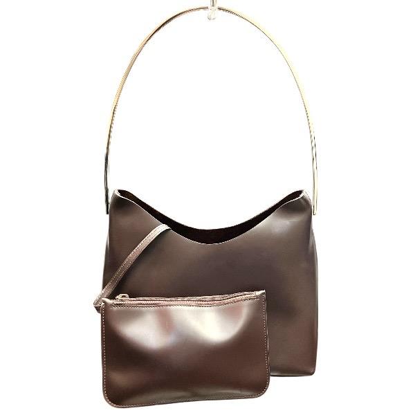GUCCI（グッチ） GUCCI 001-1978 レザー スエード メタルハンドル 