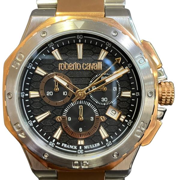 ロベルトカバリ Roberto Cavalli  ロベルトカバリ　バイ　フランクミュラー RV1G153M00611 腕時計 メンズ 送料無料 【中古】 ロベルトカバリ Roberto Cavalli ロベルトカバリ バイ フランク