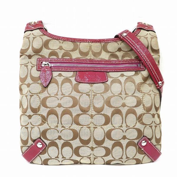 コーチ Coach シグネチャー F14689 ベージュ ブラウン系 バッグ ショルダーバッグ レディース 中古 1003030108700008 ワンダープライス Yahoo 店 通販 Yahoo ショッピング