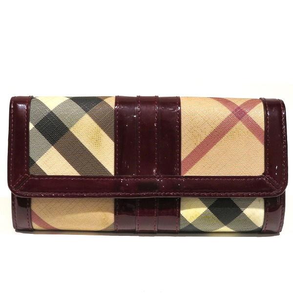バーバリー Burberry 2つ折り長財布 2つ折り財布 長財布 レディース 中古 あすつく ワンダープライス Yahoo 店 通販 Yahoo ショッピング
