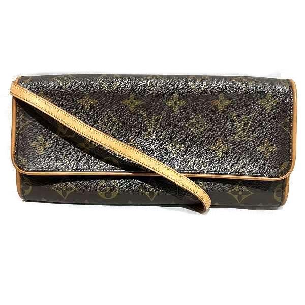 ルイヴィトン Louis Vuitton モノグラム ポシェットツインGM M51852  